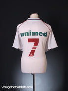 1998 Fluminense Away Shirt #7 XXL Football Shirt