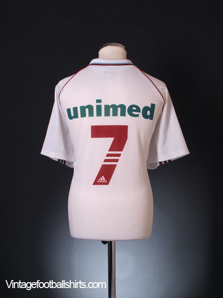 1998 Fluminense Away Shirt #7 XXL Football Shirt