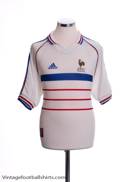 1998 France Away Shirt L Football Shirt