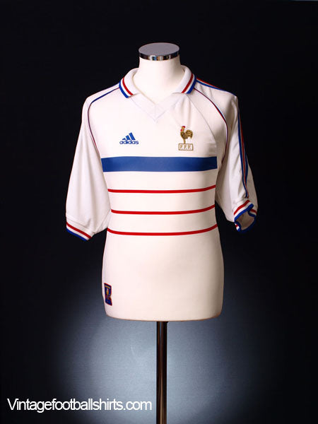 1998 France Away Shirt M Football Shirt