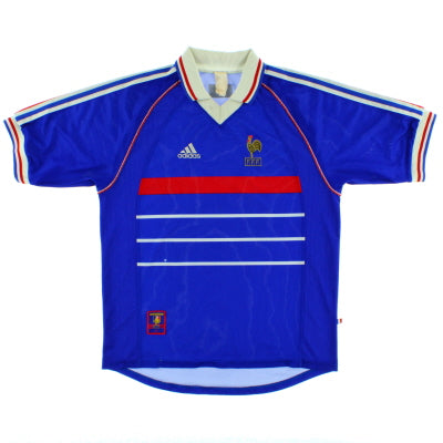 1998 France Home Shirt XL Football Shirt