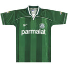 1998 Palmeiras Reebok Home Shirt #7 L  Football Shirt
