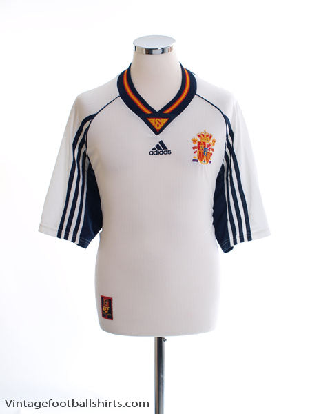 1998 Spain Away Shirt L | Vintage Football Shirts