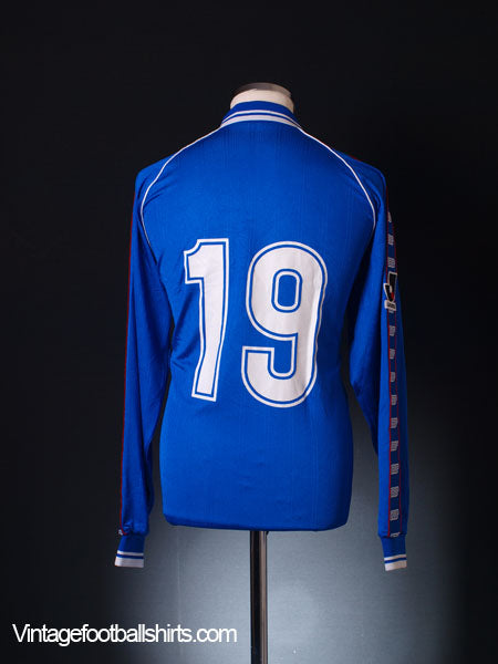 1998 Ventforet Kofu Match Issue Home Shirt #19 L/S L Football Shirt