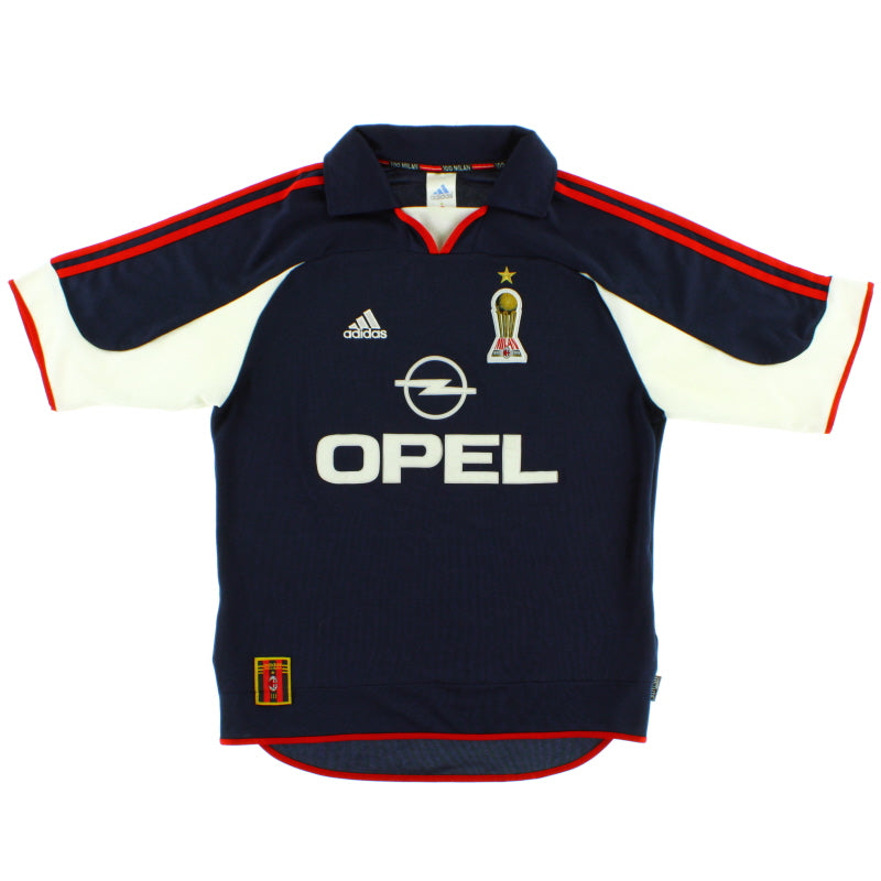 1999-00 AC Milan Centenary Third Shirt XL Football Shirt
