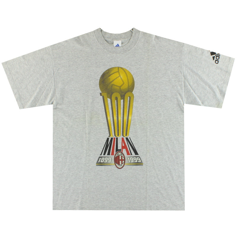 1999-00 AC Milan Graphic Centenary Tee M T-Shirt