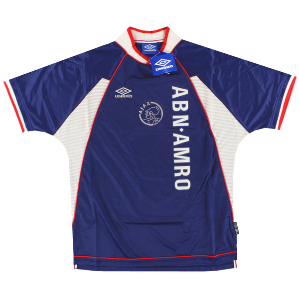 1999-00 Ajax Umbro Away Shirt *w/tags* L 401530 | Vintage Football
