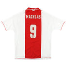 1999-00 Ajax Umbro Home Shirt Machlas #9 XXL Football Shirt