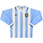 1999-00 Argentina Reebok Home Shirt L/S S Football Shirt