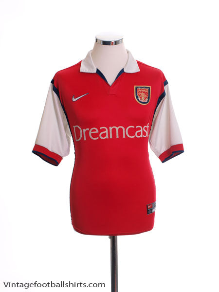1999-00 Arsenal Home Shirt M Football Shirt