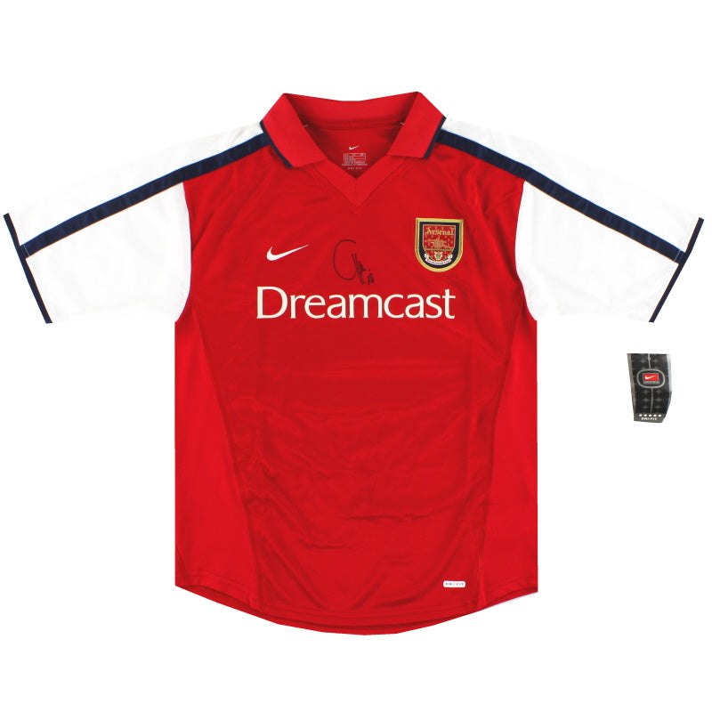 1999-00 Arsenal Nike 'Signed' Home Shirt *w/tags* XL.Boys Football Shirt