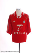 1999-00 Benfica Home Shirt L Football Shirt