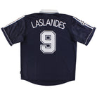 1999-00 Bordeaux adidas Champions League Home Shirt Laslandes #9 *Mint* XL Football Shirt