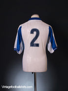1999-00 Bury Player Issue Reserves Home Shirt #2 M Football Shirt
