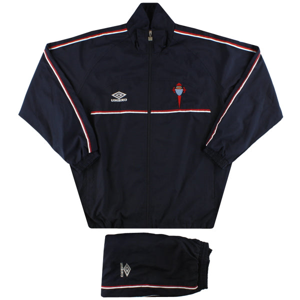 UMBRO 00s/Celta de Vigo/プラクティスジャージ 2005-07 Celta Vigo Umbro Tracksuit - 5/10 - (M)
