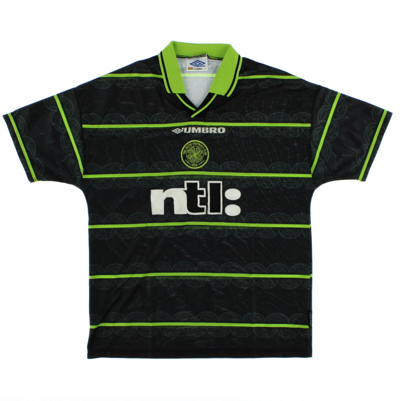 1999-00 Celtic Away Shirt XL Football Shirt