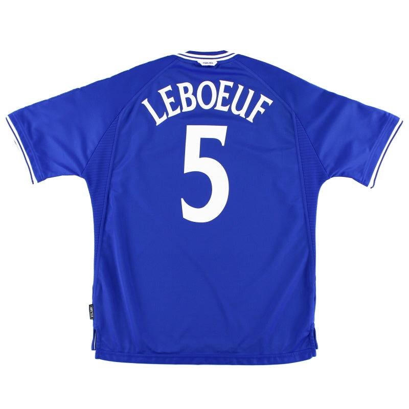 1999-00 Chelsea CL Home Shirt Leboeuf #5 *Mint* XL Football Shirt