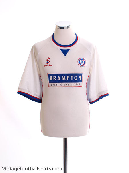 1999-00 Chesterfield Away Shirt L Football Shirt