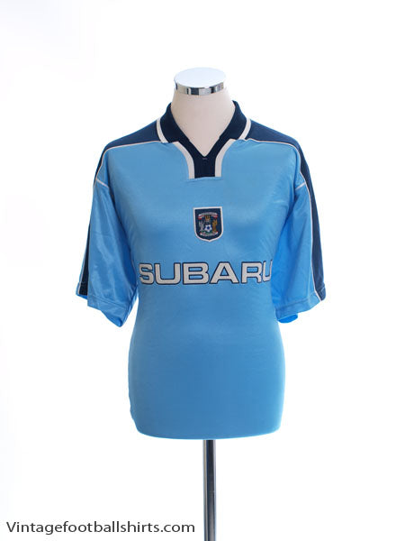 1999-00 Coventry Home Shirt L Football Shirt