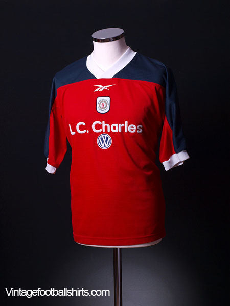 1999-00 Crewe Home Shirt M Football Shirt