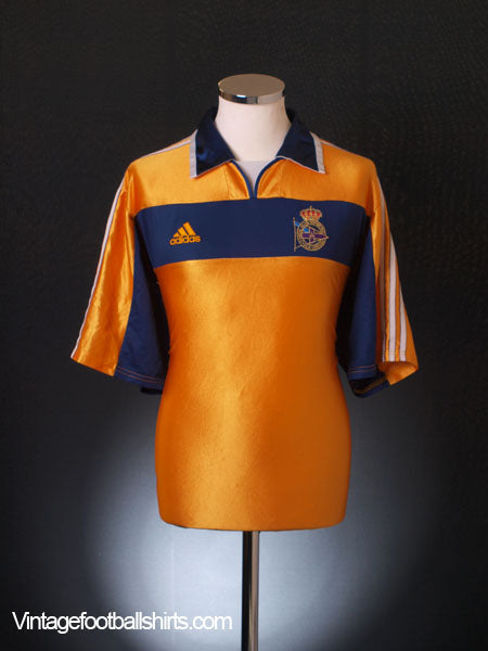 1999-00 Deportivo Away Shirt XL Football Shirt