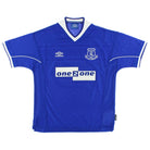 1999-00 Everton Home Shirt Y Football Shirt