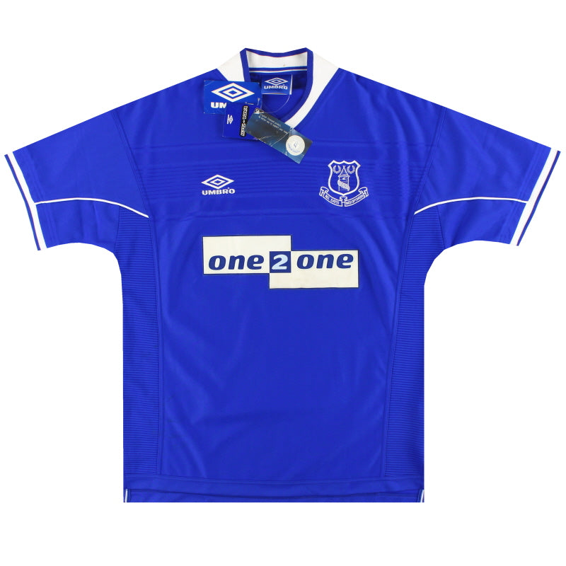 1999-00 Everton Umbro Home Shirt *w/tags* L Football Shirt