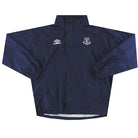 1999-00 Everton Umbro Lightweight Hooded Rain Jacket *Mint* L Jacket
