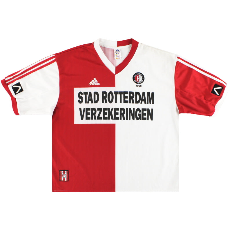 1999-00 Feyenoord adidas Home Shirt XXL Football Shirt