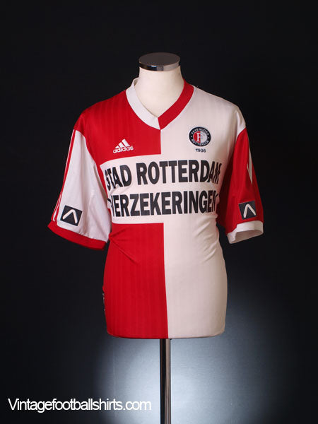 1999-00 Feyenoord Home Shirt L Football Shirt