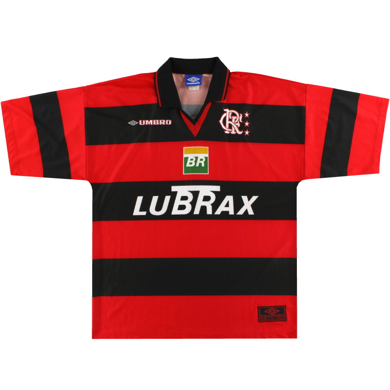 1999-00 Flamengo Umbro Home Shirt #11 *Mint* XL Football Shirt