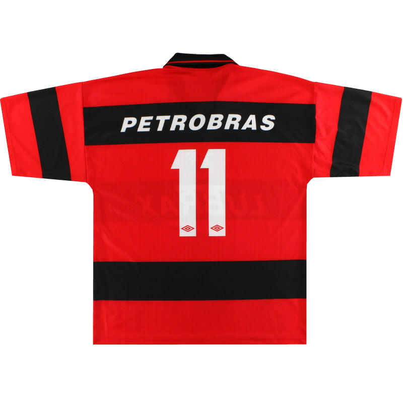 1999-00 Flamengo Umbro Home Shirt #11 *Mint* XL | Vintage Football