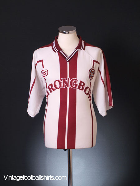 1999-00 Hearts Away Shirt XXL Football Shirt