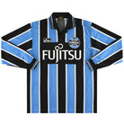 1999-00 Kawasaki Frontale Asics Home Shirt L/S M Football Shirt