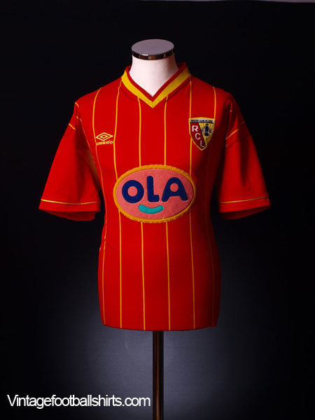 1999-00 Lens Home Shirt XL Football Shirt