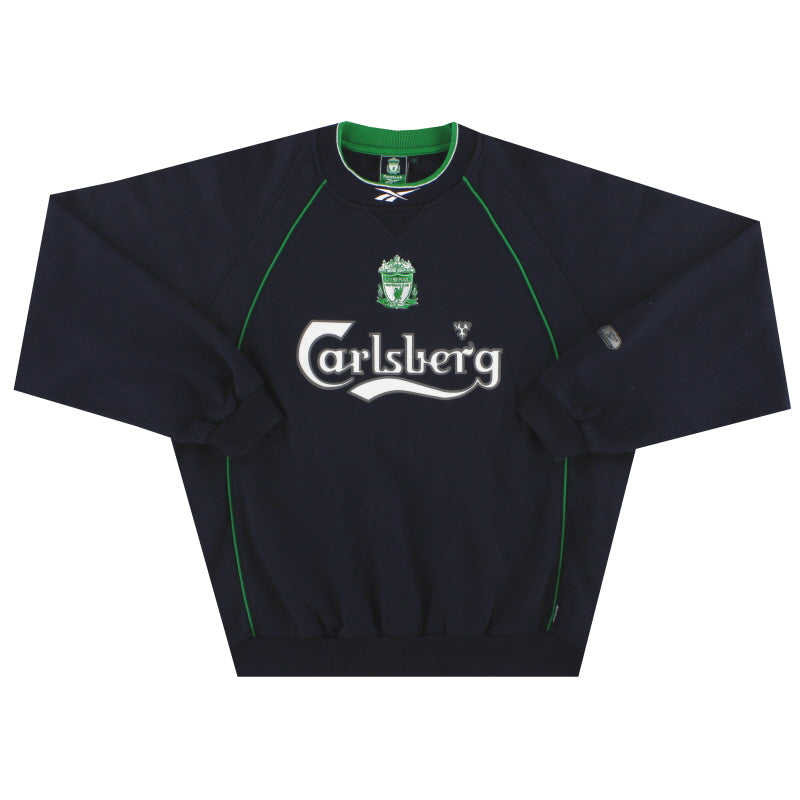 1999-00 Liverpool Reebok Sweatshirt M Sweatshirt