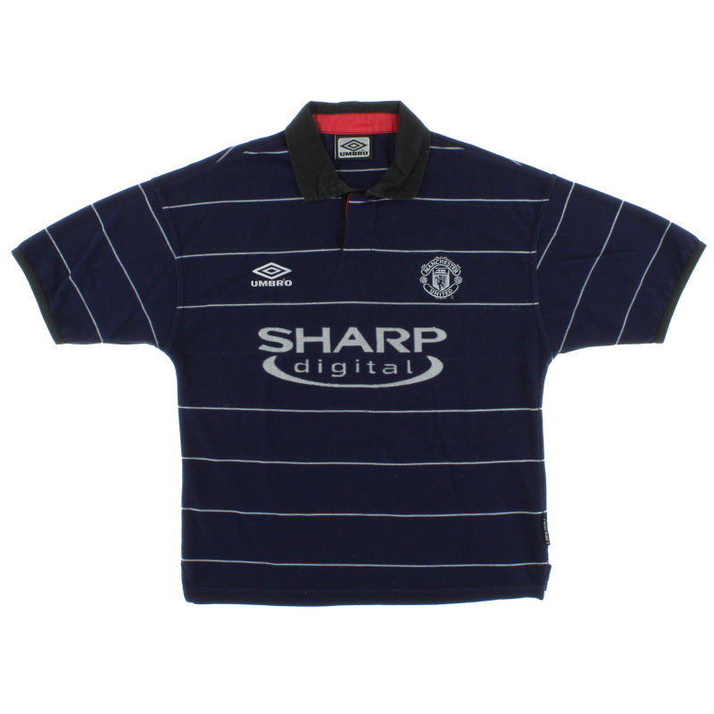 1999-00 Manchester United Umbro Away Shirt *As New* XL 735540
