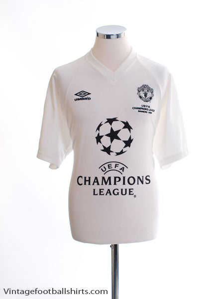 1999-00 Manchester United CL Winners Training Shirt M Training Shirt
