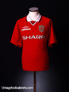 1999-00 Manchester United Champions League Winners Shirt XL Football Shirt