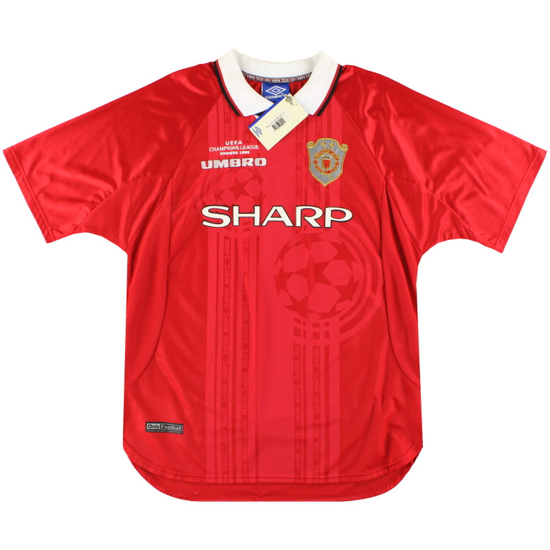 1999-00 Manchester United Umbro CL Winners Shirt *w/tags* XL Football Shirt