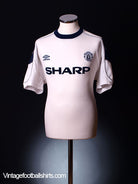 1999-00 Manchester United Third Shirt XL Football Shirt