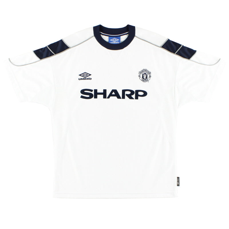1999-00 Manchester United Umbro Third Shirt L | Vintage Football