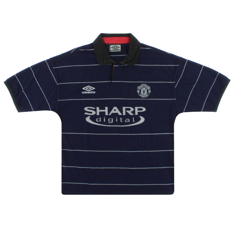 1999-00 Manchester United Umbro Away Shirt Y 735540 | Vintage