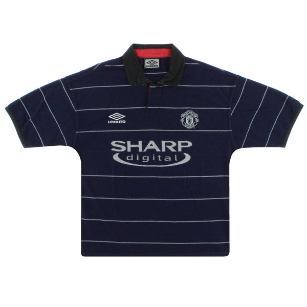 1999-00 Manchester United Umbro Away Shirt Y 735540 | Vintage