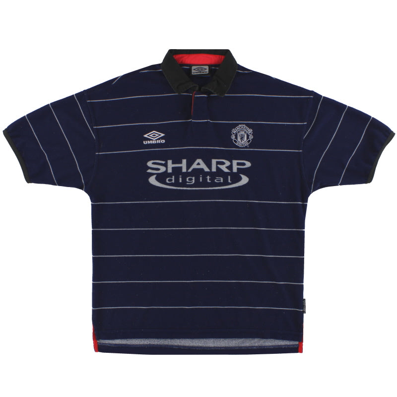 1999-00 Manchester United Umbro Away Shirt *Mint* M Football Shirt