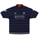 1999-00 Manchester United Umbro Away Shirt L Football Shirt