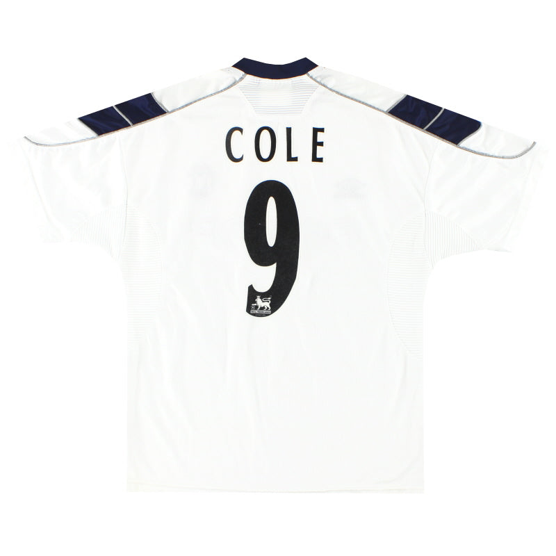 1999-00 Manchester United Umbro Third Shirt Cole #9 M | Vintage