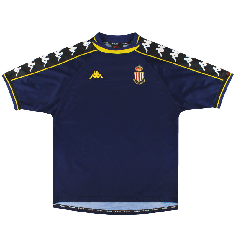 1999-00 Monaco Kappa European Third Shirt XL Football Shirt
