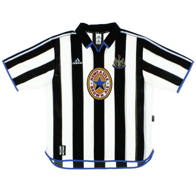 1999-00 Newcastle adidas Home Shirt L Football Shirt