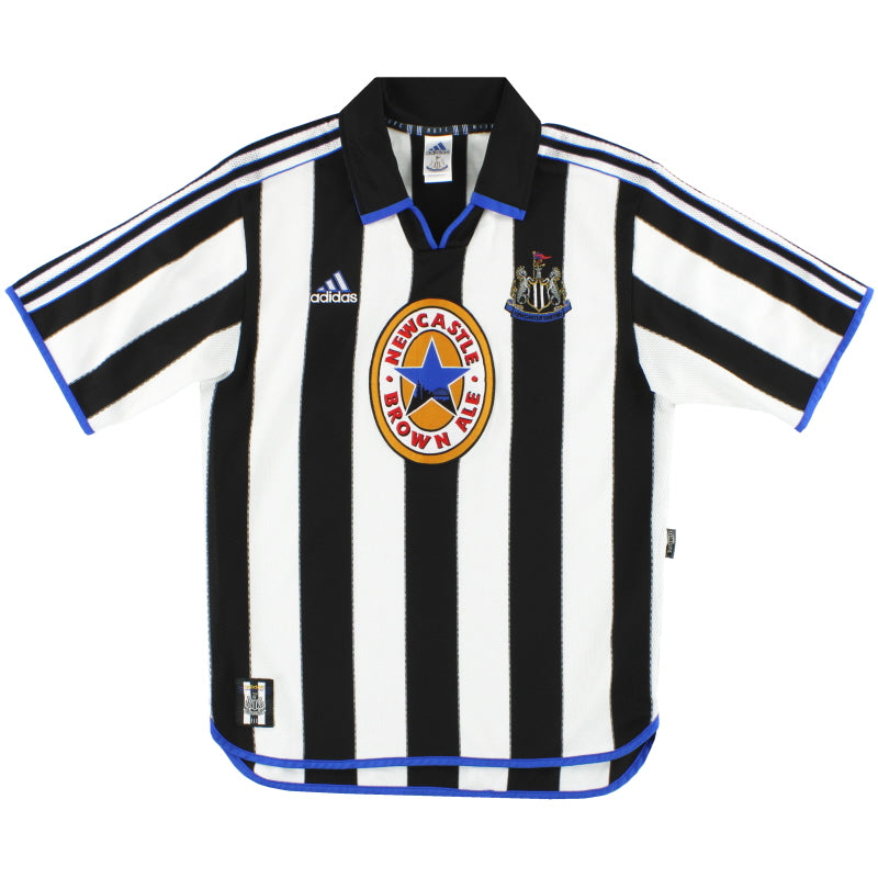 1999-00 Newcastle adidas Home Shirt M Football Shirt